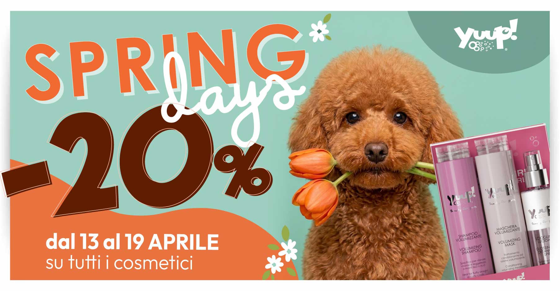 Promo Spring Days 20% di sconto sui cosmetici